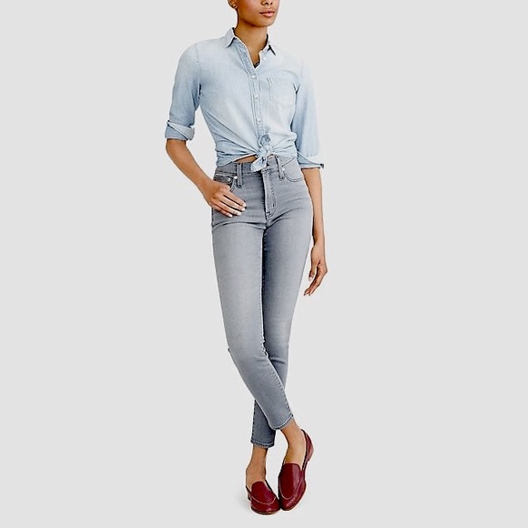 J. Crew Factory Denim - J.Crew High-Rise Skinny Jean